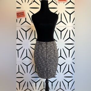 Ann Taylor Factory Tweed Pencil Skirt -Sz 0P
